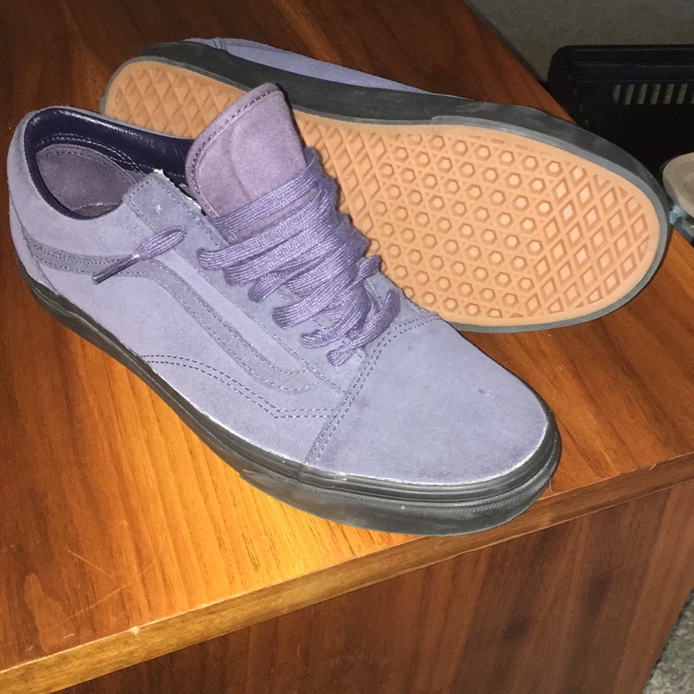 Brand new Navy Blue Suede Vans